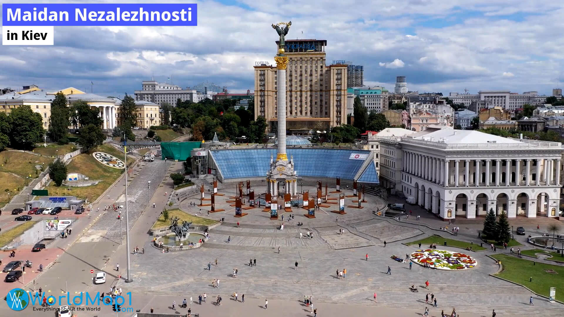 Maidan Nezalezhnosti in Kiev